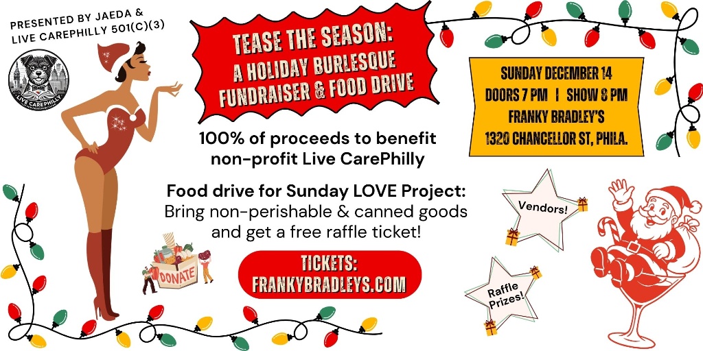 Tease the Season: A Holiday Burlesque Fundraiser & Food Drive
