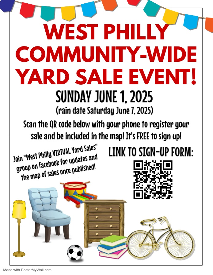west philly yard sale