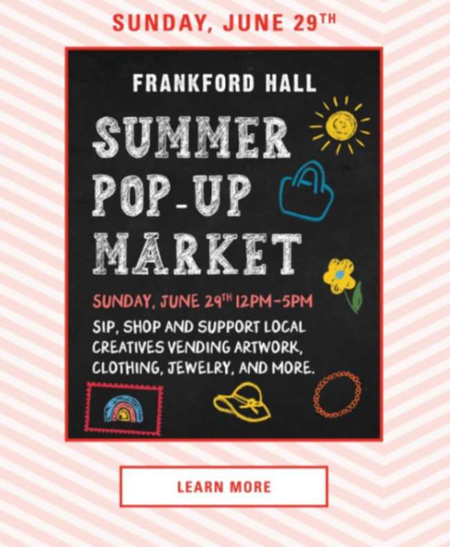 Summer Pop-Up Market