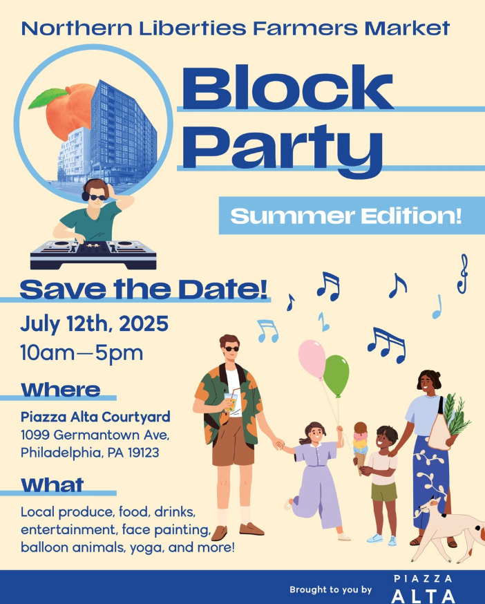 Northern Liberties Farmers Market Block Party