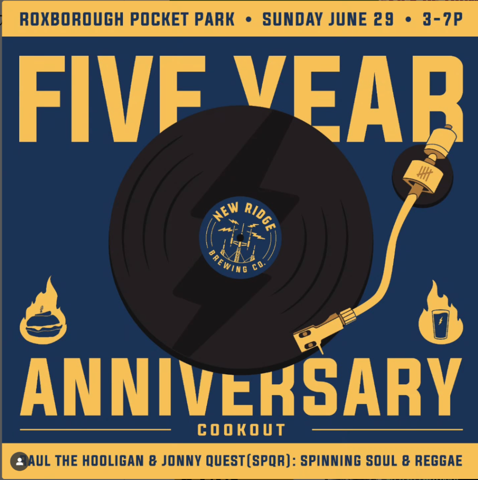 New Ridge Brewing Anniversary