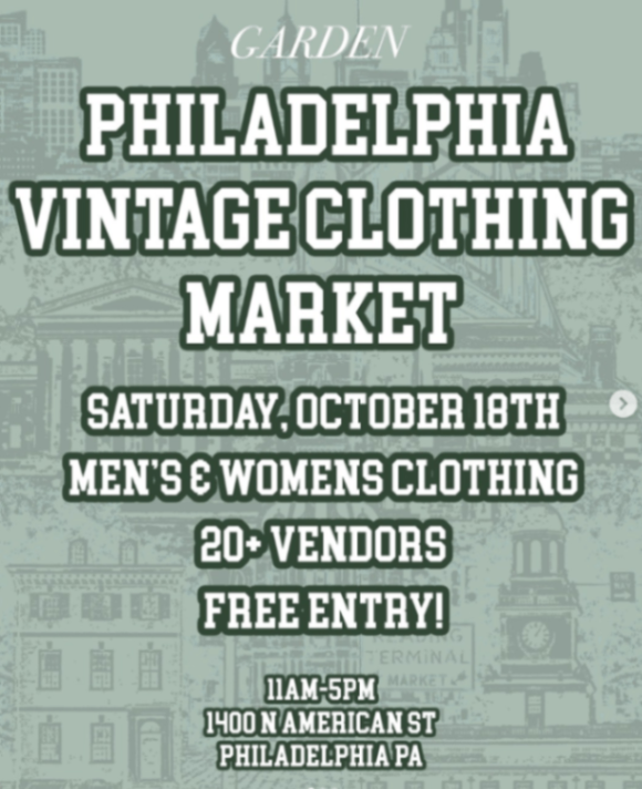 Philadelphia Vintage Clothing Market