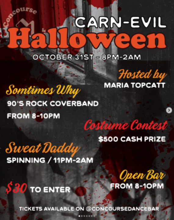 Carn-EVIL - Friday, October 31 at 11:00 PM in Logan Square, Philadelphia