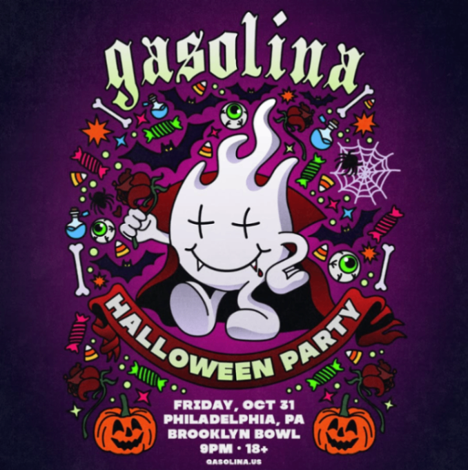 Gasolina Halloween Party - Friday, October 31 at 9:00 PM in Northern Liberties, Philadelphia