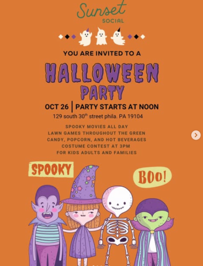 Sunset Social Halloween Party