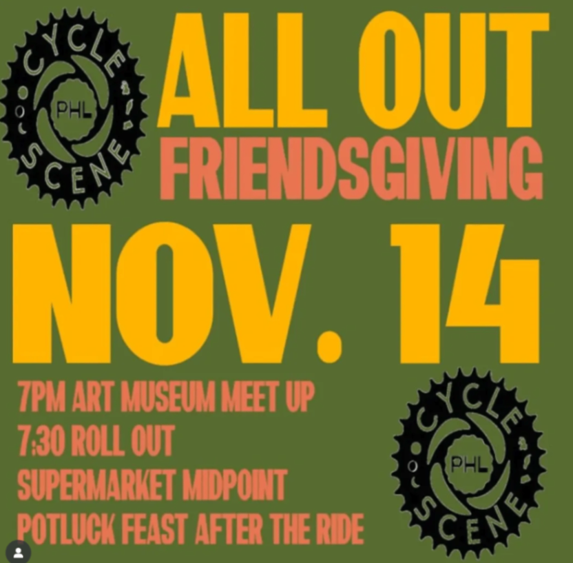 All Out Friendsgiving (cycling)