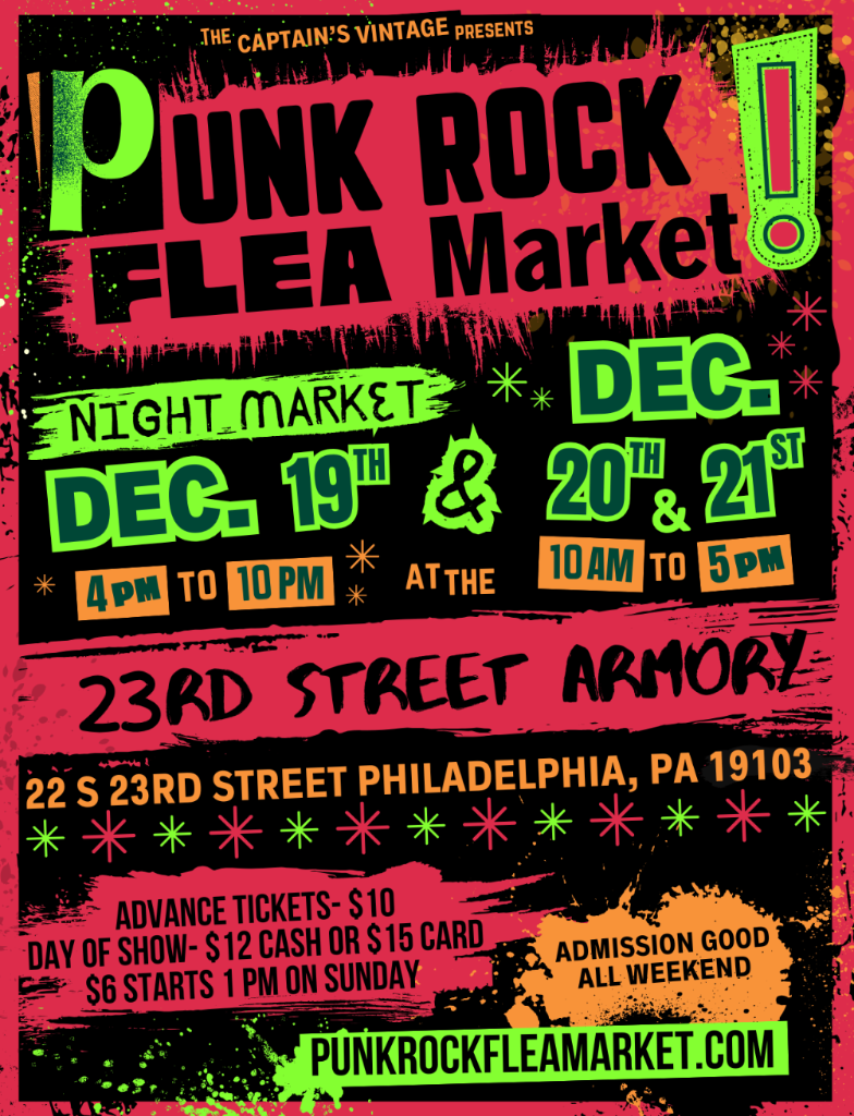 Punk Rock Flea Market Night Market
