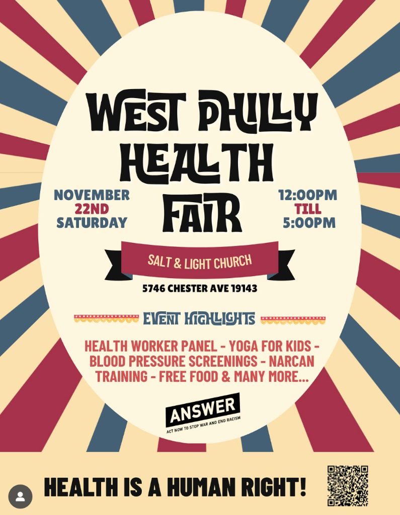 West Philly Health Fair