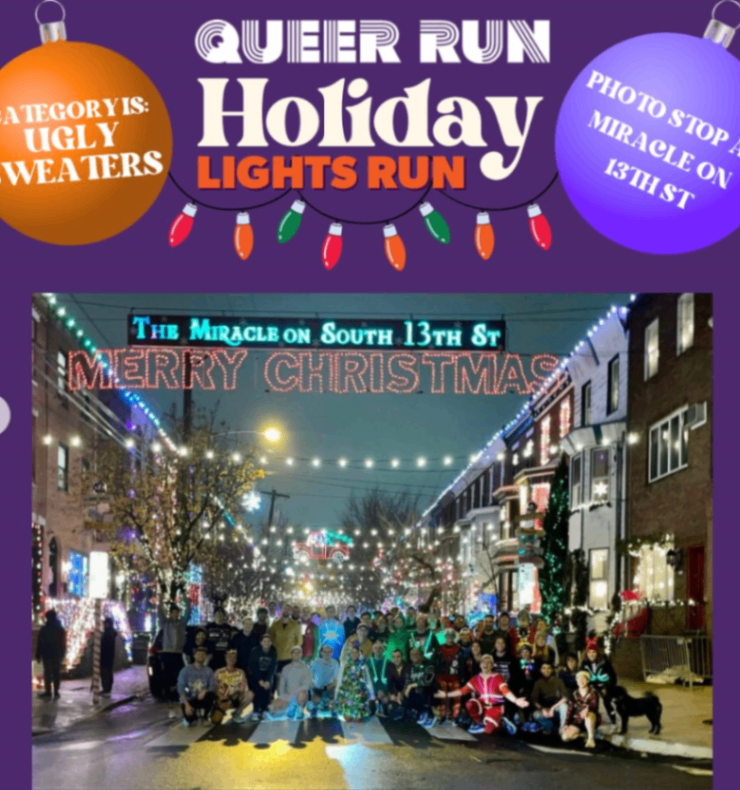 Queer Run Holiday Lights Run