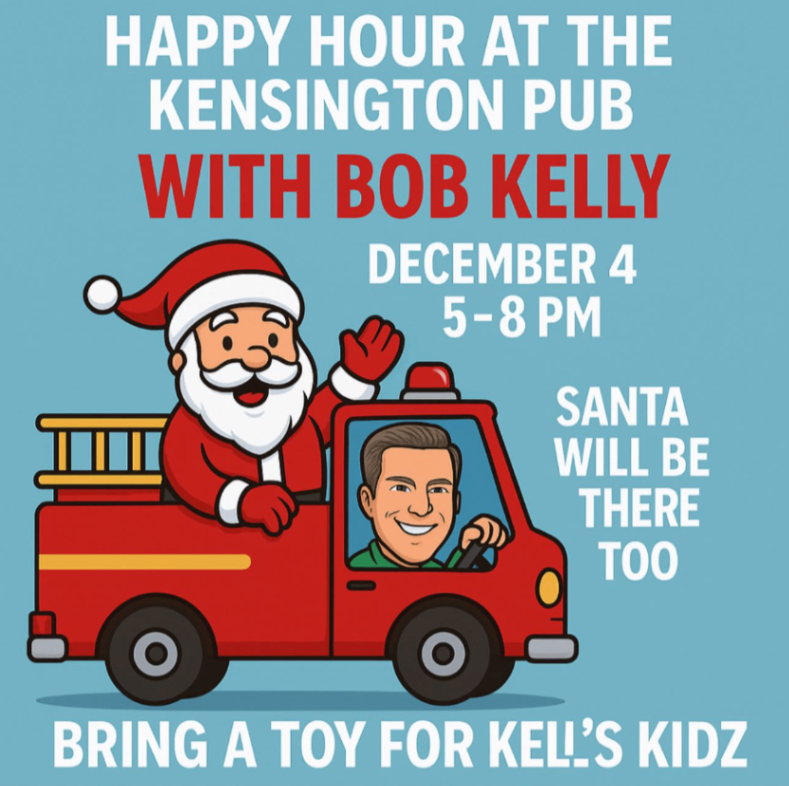Happy Hour w/ Bob Kelly & Santa