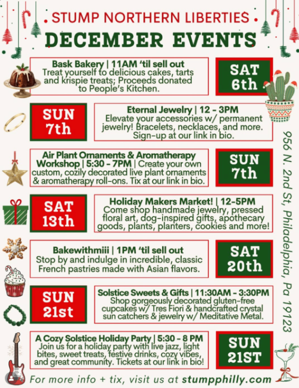 Stump Holiday Makers Market