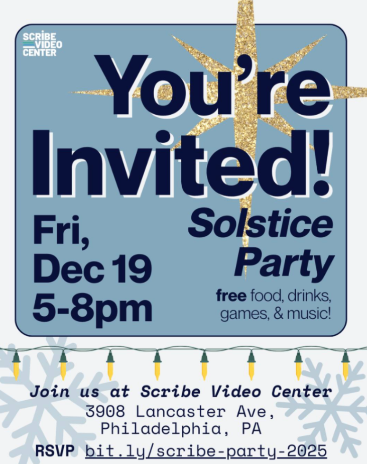 Scribe Video Center Solstice Party
