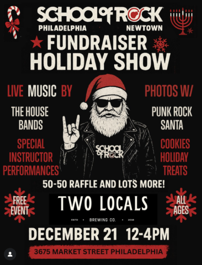 School of Rock Fundraiser Holiday Show
