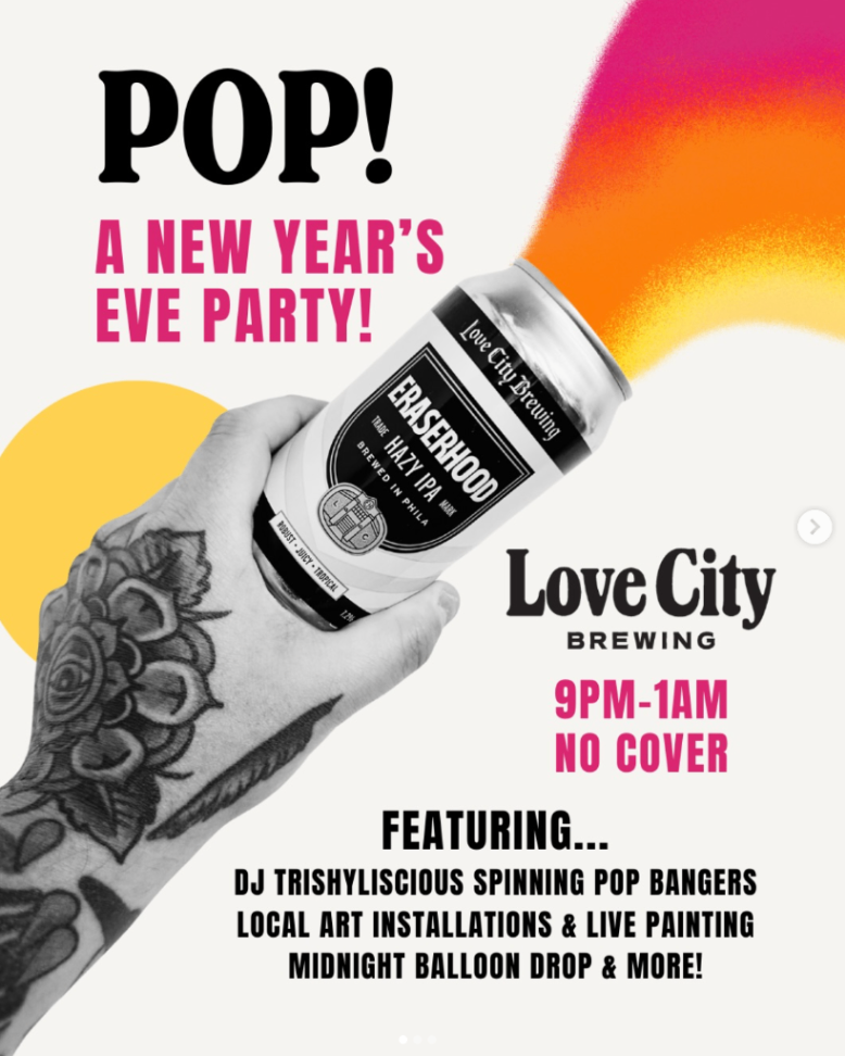 Love City Brewing - POP! A New Year's Eve Party