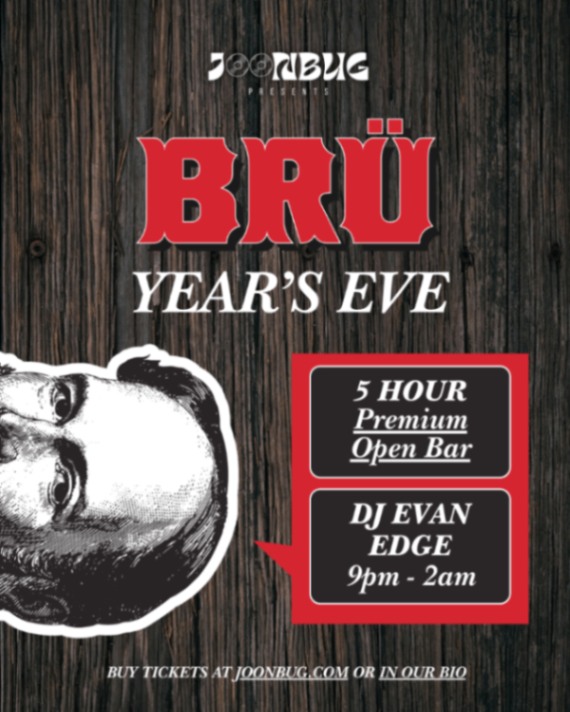 Bru Craft & Wurst NYE 2026 Party