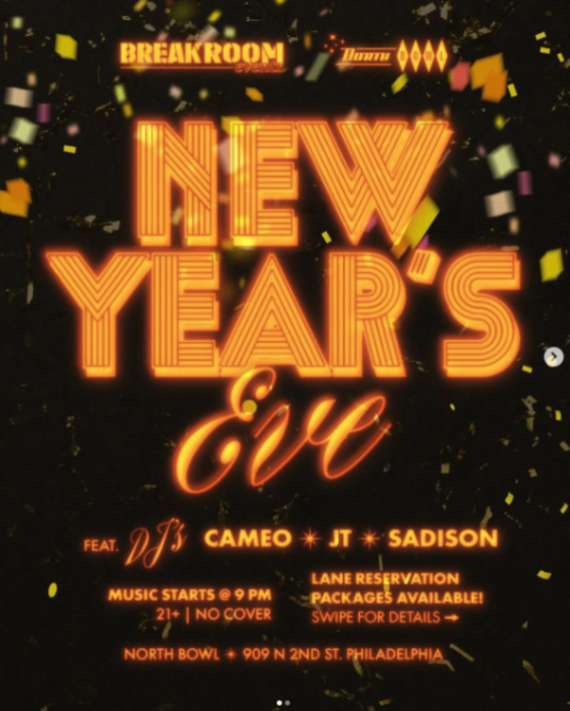 New Year's Eve at North Bowl (Breakroom Events x North Bowl)