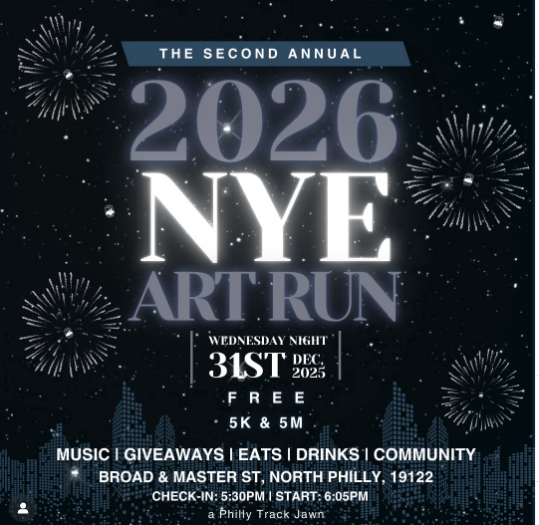 2026 NYE Art Run (Philly Track Jawn)