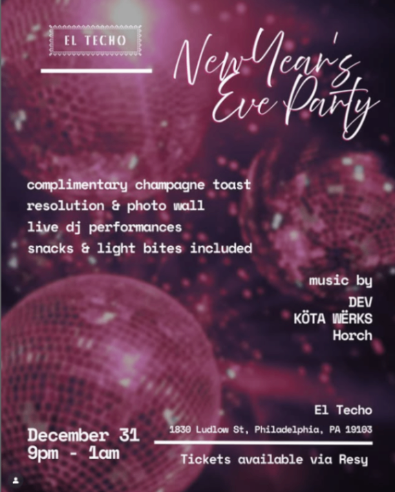 New Year's Eve Party at El Techo