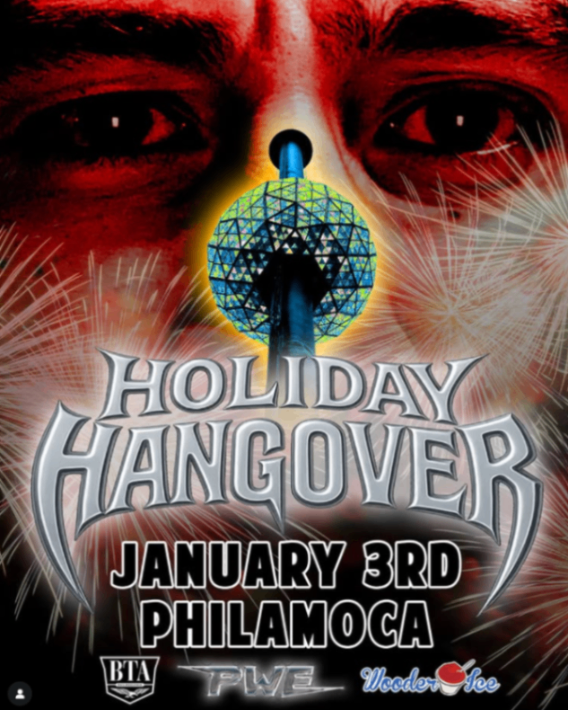 Holiday Hangover – Pro Wrestling at PhilaMOCA