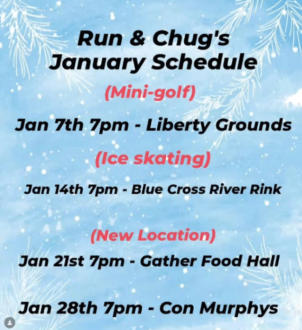 Run & Chug at Blue Cross River Rink (Ice Skating)