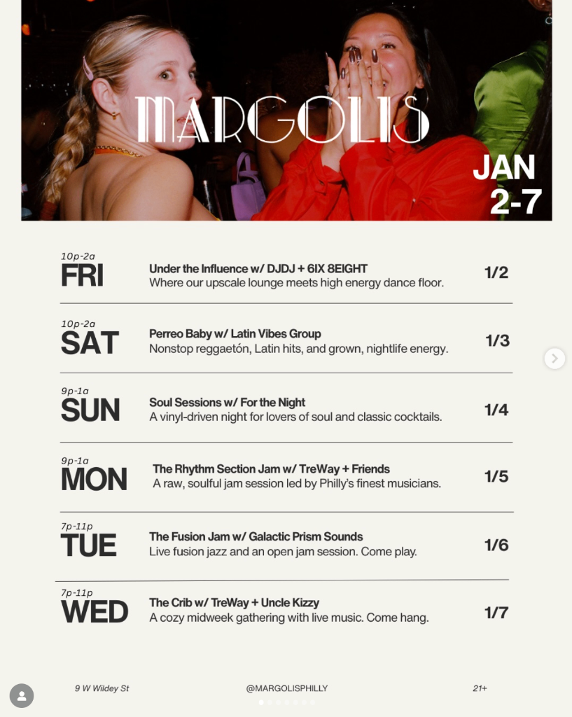 Soul Sessions with For the Night at Margolis