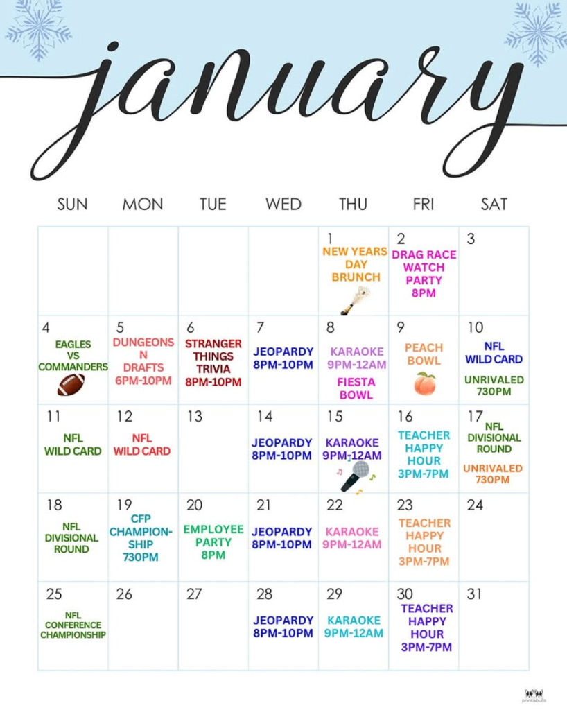 Teacher Happy Hour at Brass Tap