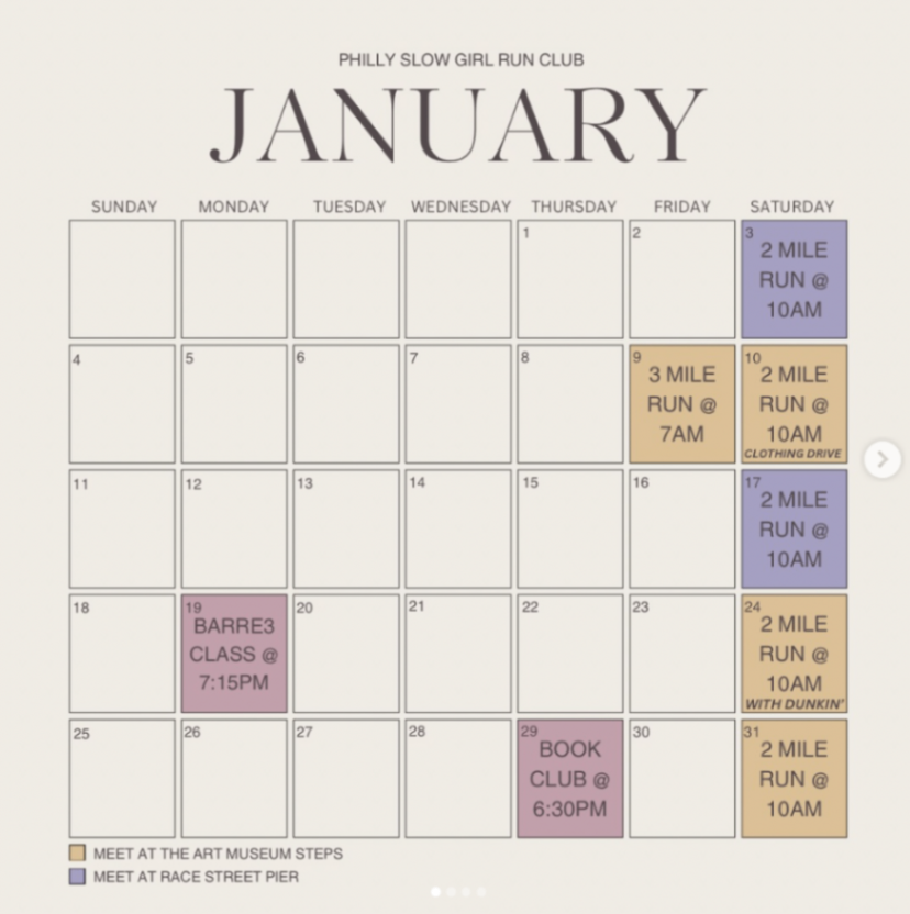 Philly Slow Girl Run Club – Free Barre3 Class