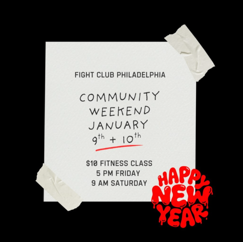 Fight Club Philadelphia – Community Weekend (Saturday)