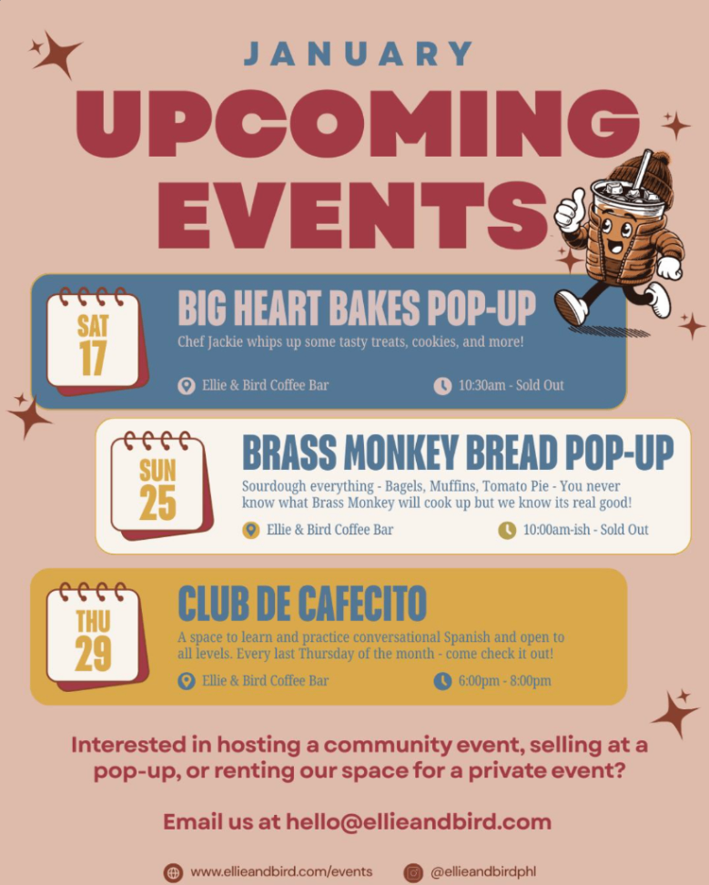 Brass Monkey Bread Pop-Up at Ellie & Bird