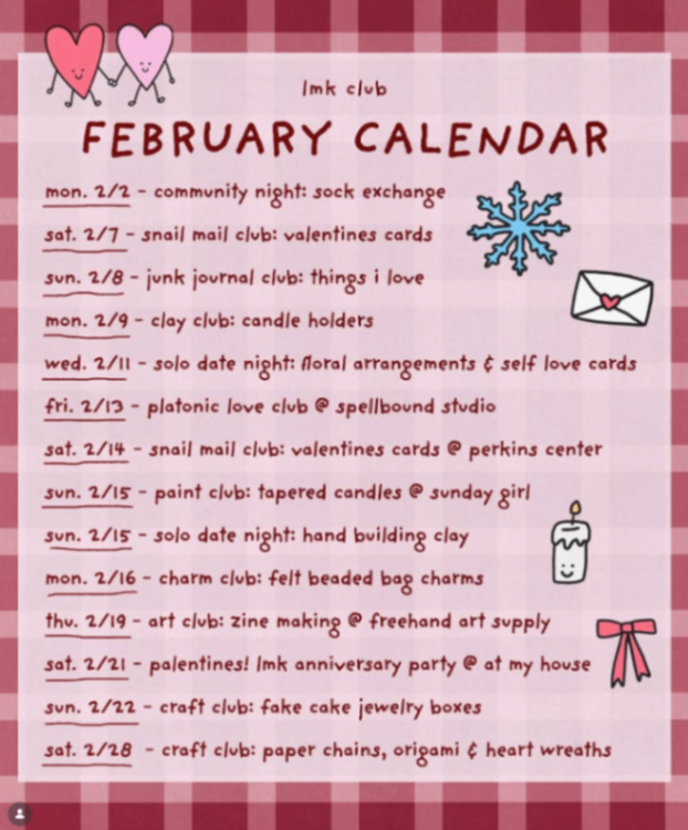 Snail Mail Club: Valentines Cards