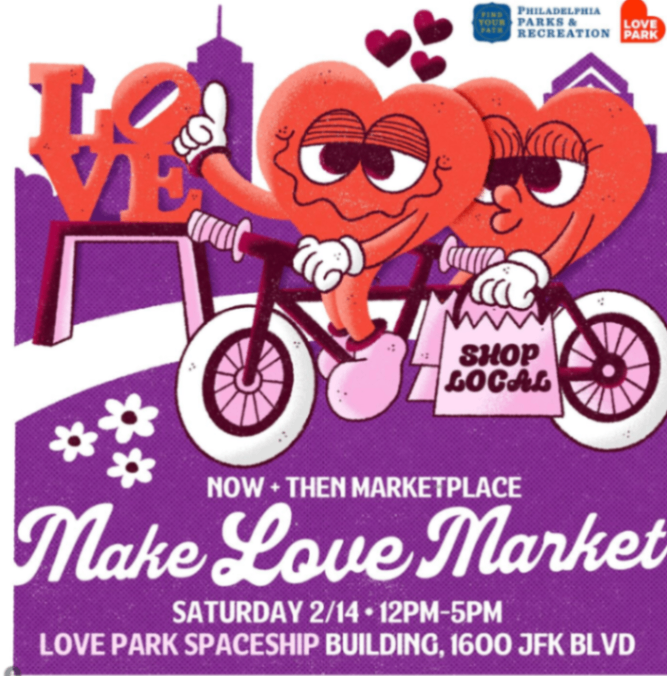 Make Love Market at Love Park