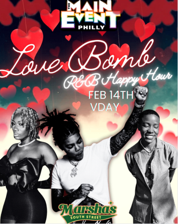 Love Bomb: R&B Happy Hour at Marsha's South Street