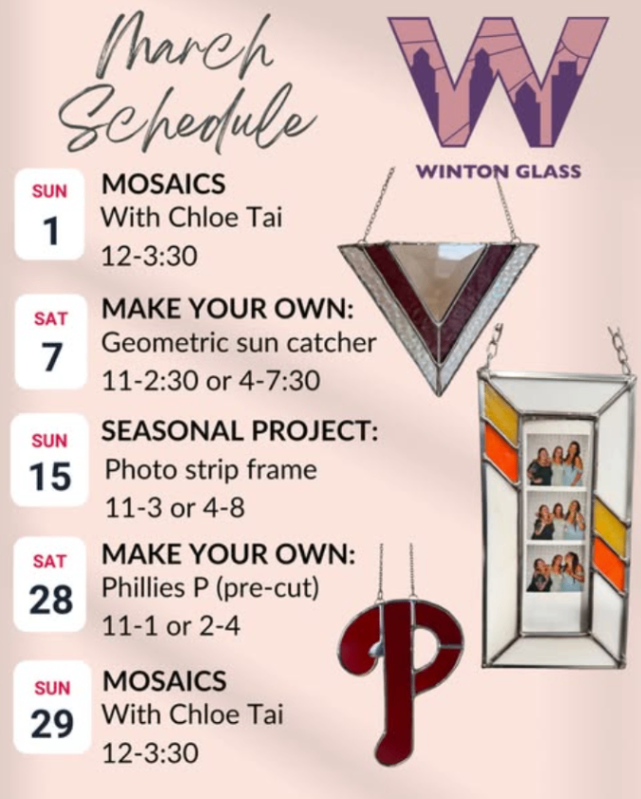 Seasonal Project: Photo Strip Frame at Winton Glass (Session 1)