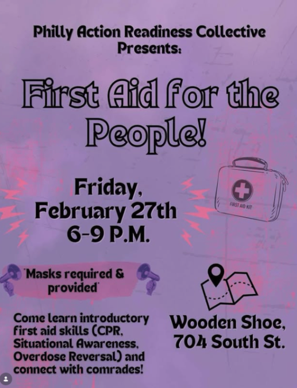 First Aid for the People at Wooden Shoe Books