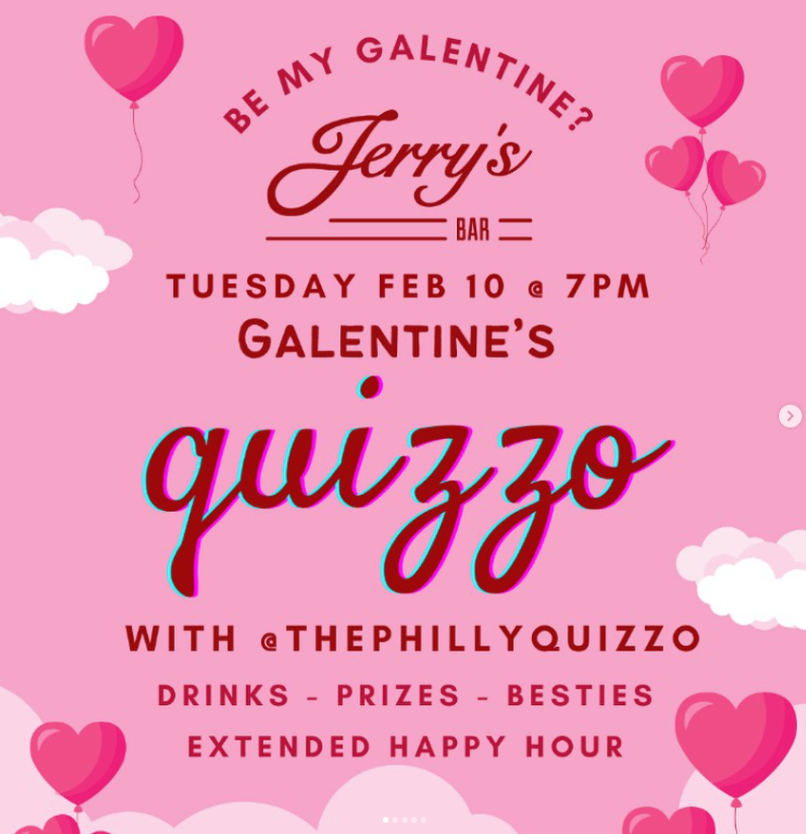 Galentine's Quizzo at Jerry's Bar