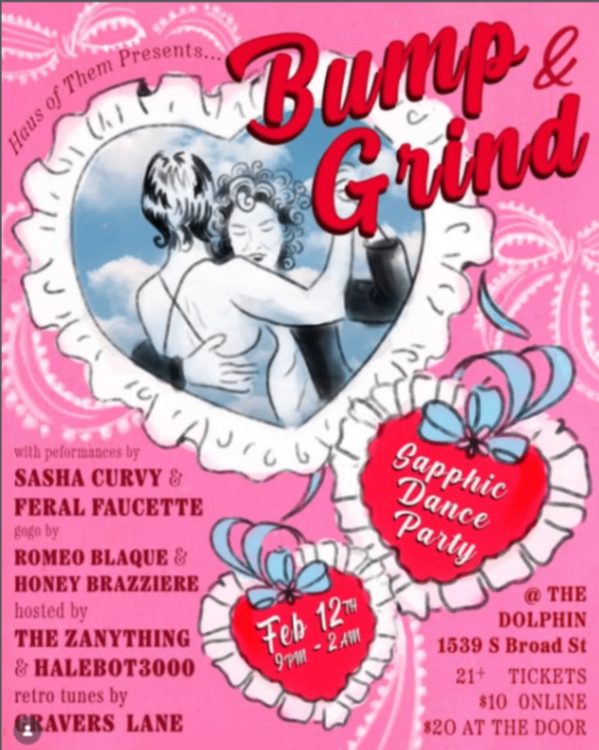 Bump & Grind: A Sapphic Dance Party at The Dolphin