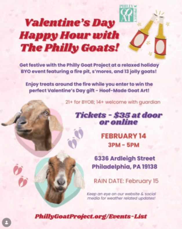 Valentine's Day Happy Hour with The Philly Goats