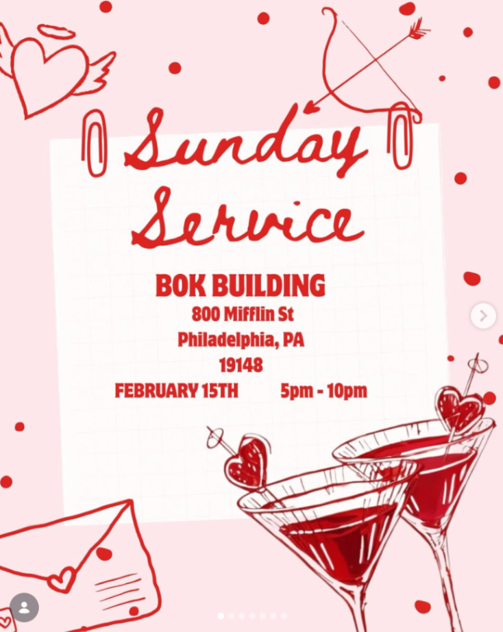 Sunday Service at Bok Building