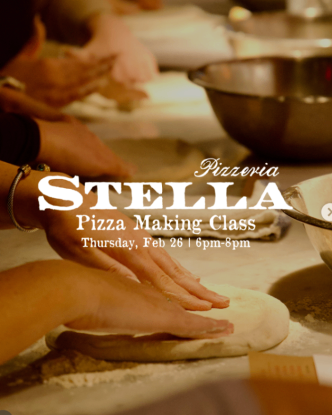 Pizza Making Class at Pizzeria Stella