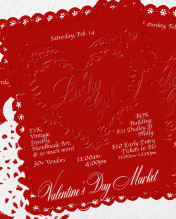 Lucky Girl Valentine's Day Market at Bok Building