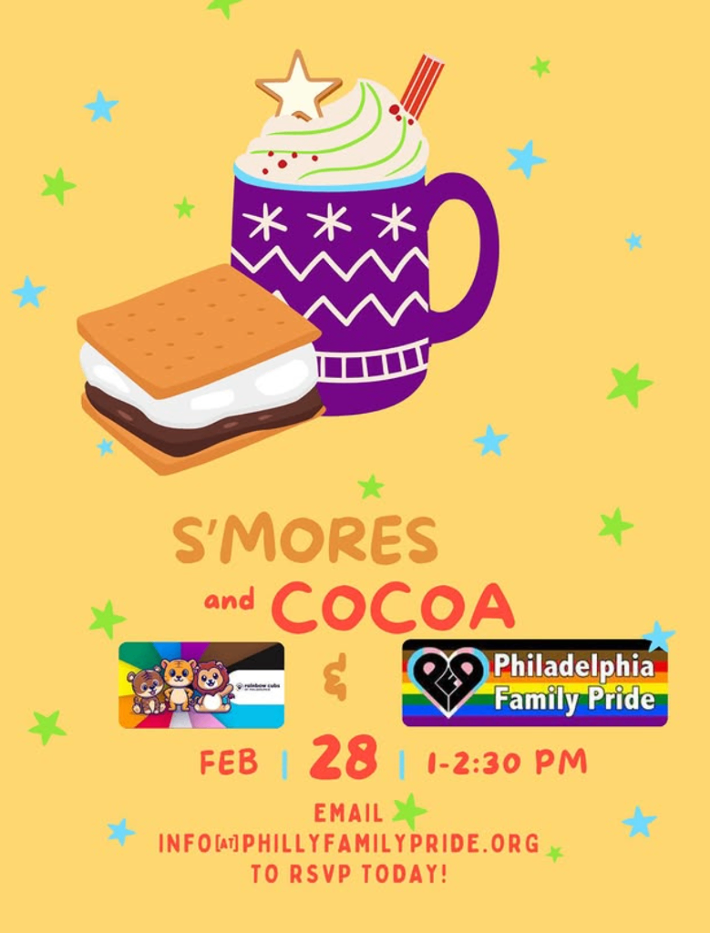 S'mores and Cocoa with Philadelphia Family Pride