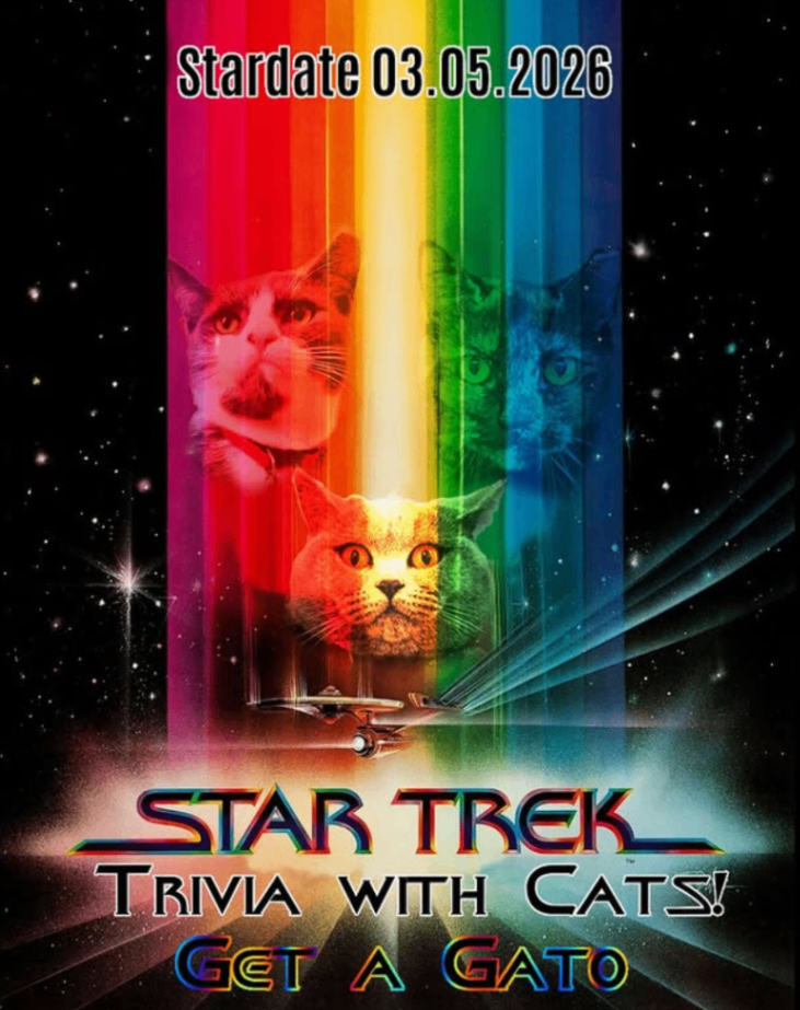 Star Trek Trivia with Cats at Get A Gato