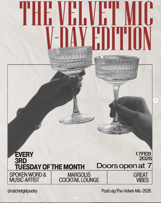 The Velvet Mic: Valentine's Edition at Margolis Cocktail Lounge