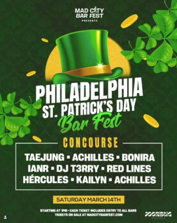 Philadelphia St. Patrick's Day Bar Fest at Concourse
