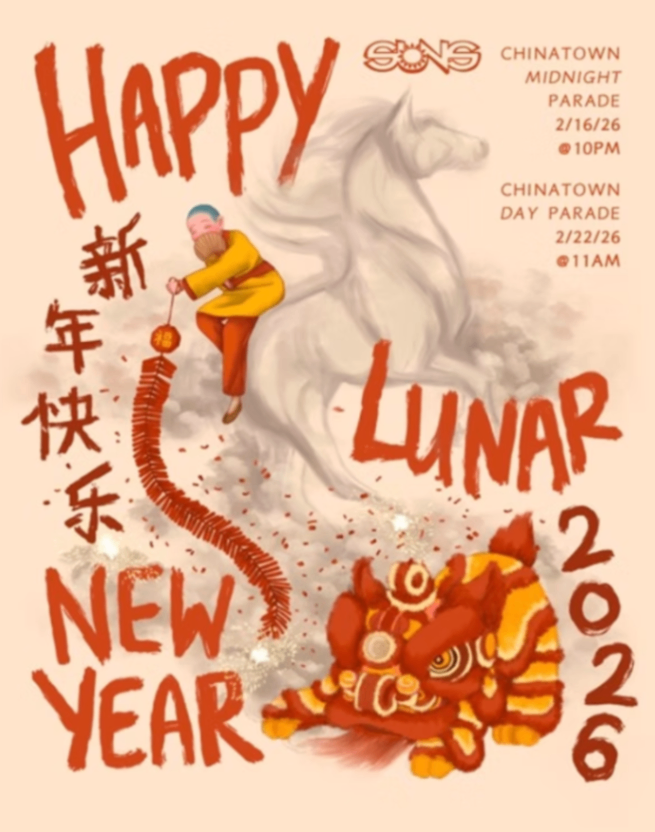 Lunar New Year Day Parade in Chinatown