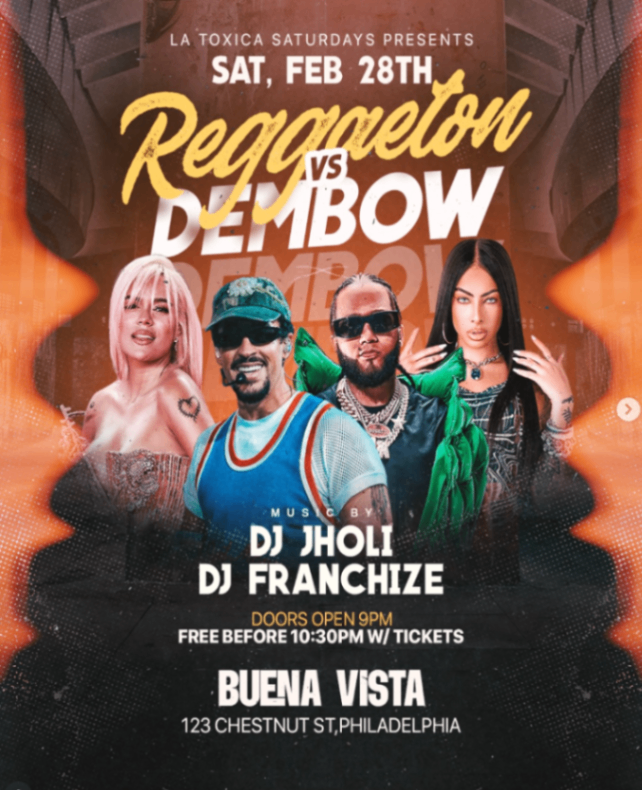 Reggaeton vs Dembow at Buena Vista