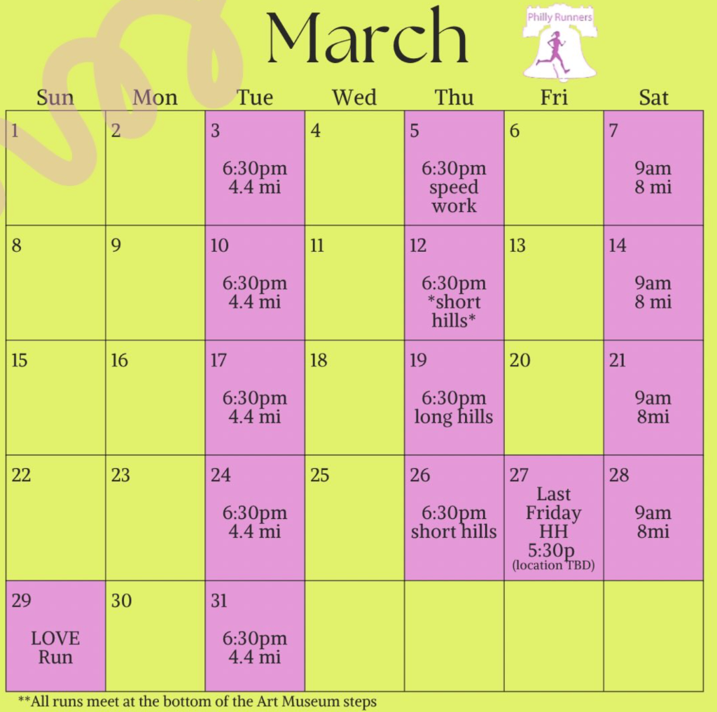 Philly Runners Club: Last Friday Happy Hour - Friday, March 27 at 5:30 PM in Rittenhouse, Philadelphia