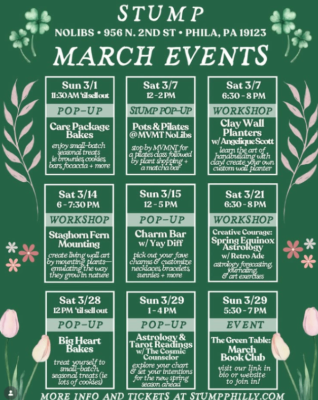 Big Heart Bakes Pop-Up at Stump NoLibs