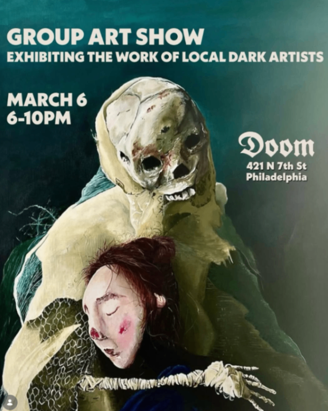 Group Art Show: Local Dark Artists at Doom Bar (First Friday)
