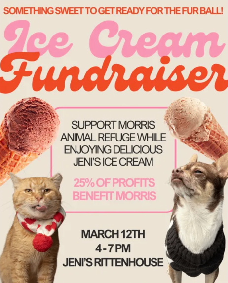 Morris Animal Refuge Ice Cream Fundraiser at Jeni's Rittenhouse